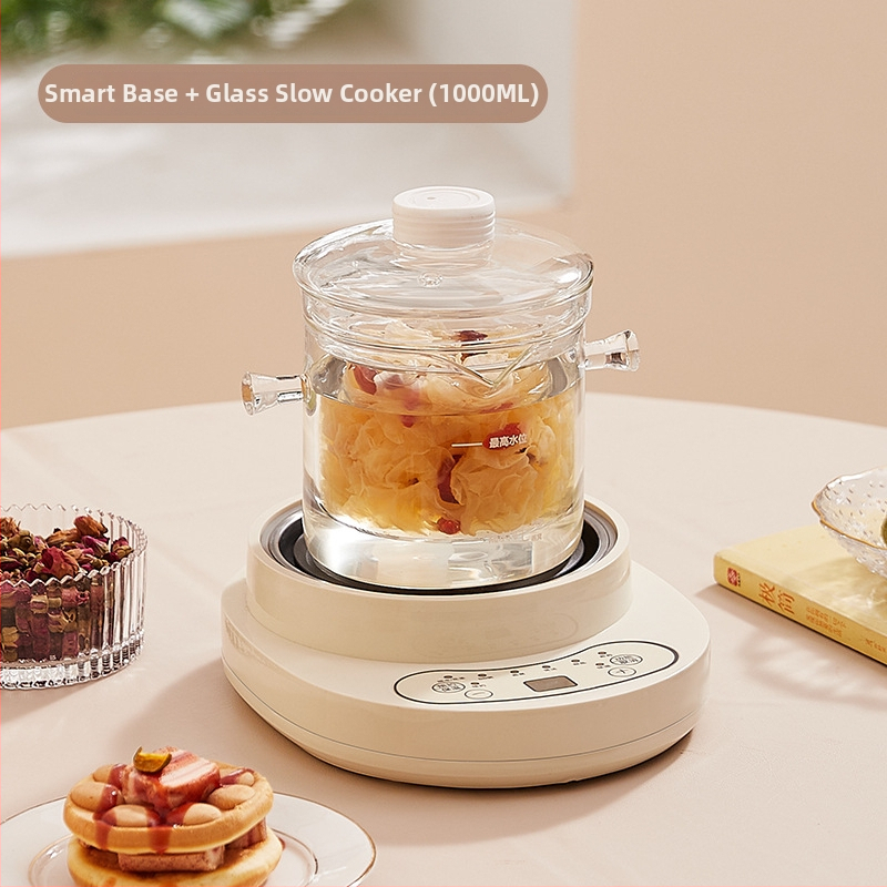 Health Pot XF-200 — kapacita 1–1,5 L, výkon 600 W, 220 V, telo z borosilikátového skla