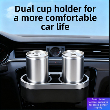 Sõiduki armatuurlaua kruusitaldrõu hoidja isoleeritud joogiklaasiga ja kahepositsioonilise hoiustamise alusega – mudel AC-434