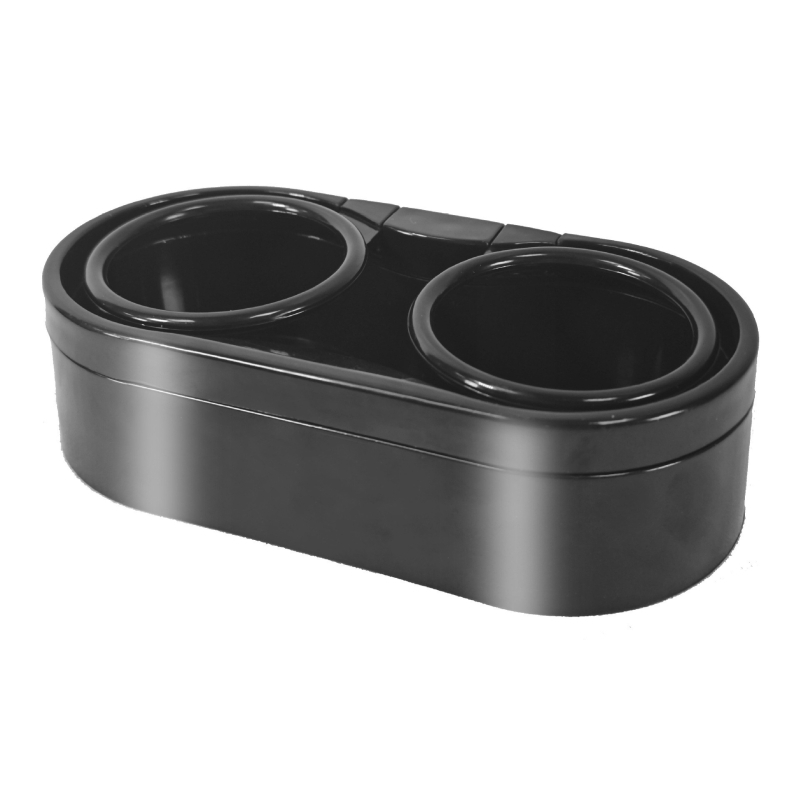 Sõiduki armatuurlaua kruusitaldrõu hoidja isoleeritud joogiklaasiga ja kahepositsioonilise hoiustamise alusega – mudel AC-434