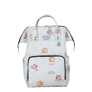 Ruksak za majku i dijete s višestrukim pretincima, velik kapacitet (Oxford tkanina; životinjski uzorak; svjež i sladak stil; izuzetno lagan; izoliran)
