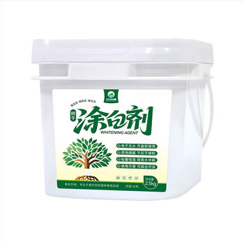 Biely náter na kmeň stromu – odpudzovač hmyzu a ochrana proti mrazu pre ovocné stromy, tekutý náter, model SD8