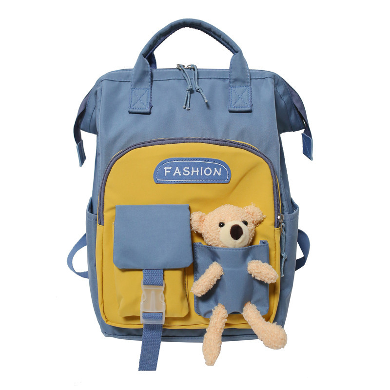 Ženski ruksak u korejskom stilu s pejzažnim uzorkom, najlon materijal, podstava od poliestera, ultralak, proljeće 2025