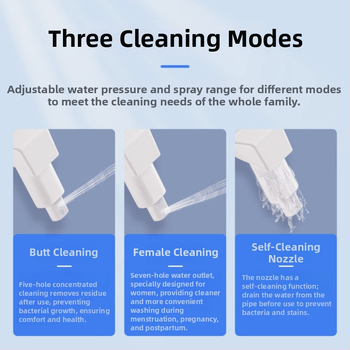 Toaletný kryt s bidetom, PP+ABS, model S017-J030-01, vzdialenosť otvorov 134–186 mm, podľa vzorky prispôsobené, proti nárazu