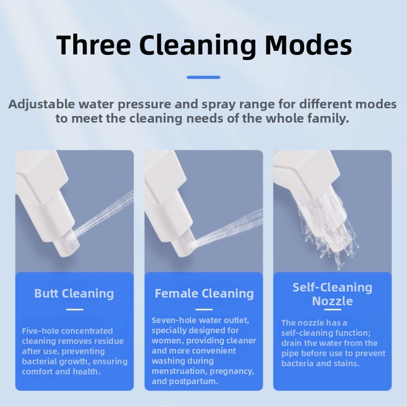 Toaletný kryt s bidetom, PP+ABS, model S017-J030-01, vzdialenosť otvorov 134–186 mm, podľa vzorky prispôsobené, proti nárazu