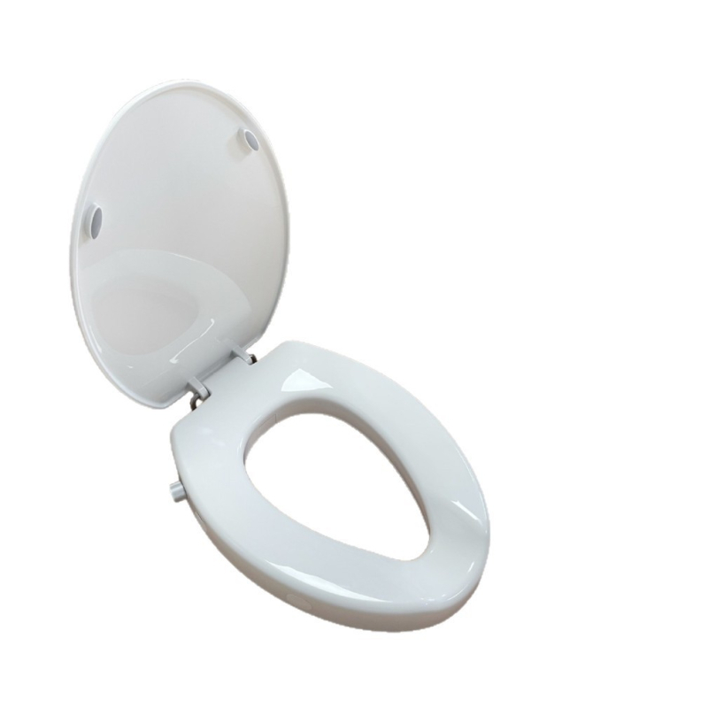 Inteligentné veko na toaletu, polstrované PP+ABS, nastaviteľná vzdialenosť otvorov, model S016-10, štýl Standard/Modern Minimalist, prispôsobenie podľa vzorky