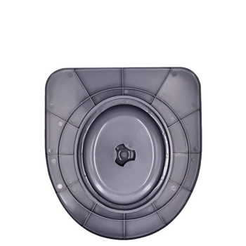 Univerzálny kruh na záchodové sedadlo s poklopom, hrúbkovaný, prenosný pre seniorov • Materiál: PP doska • Štýl: štandardný / moderný / minimalistický • Pôvod: Hebei