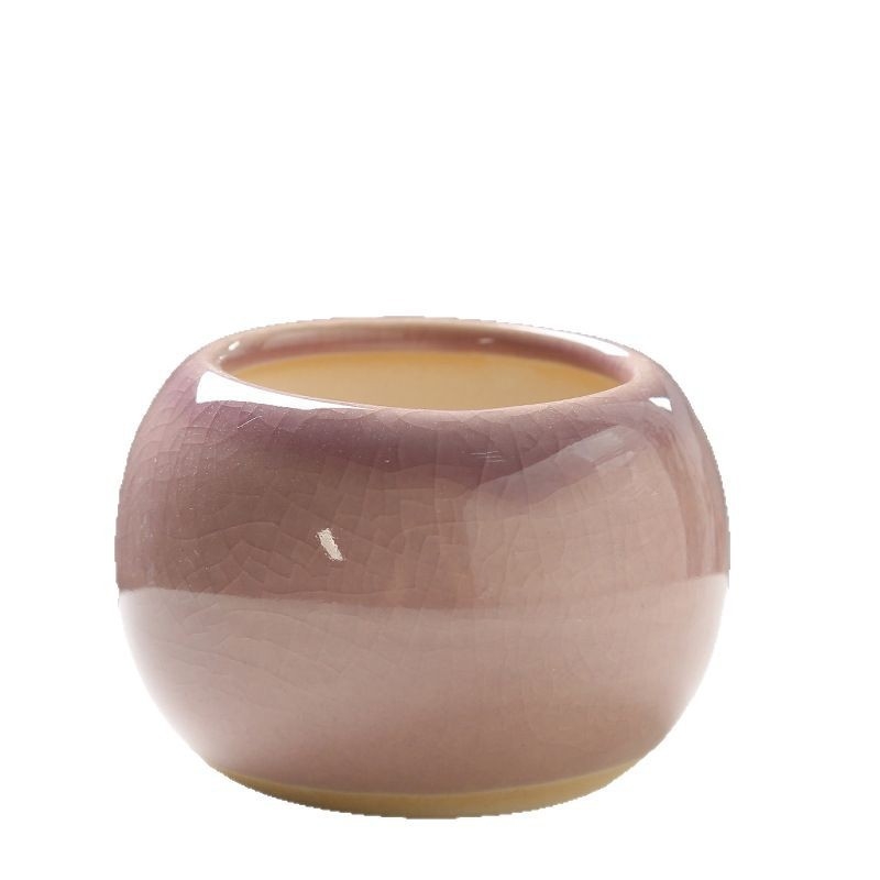 Keramický kvetináč na sukulenty, na podlahu, jednoduchý štýl, domáca záhrada