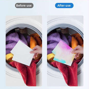 DDOXOO Lístky na zabránenie transferu farieb pri praní – Film na pohlcovanie farieb pre domáce práčko