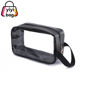 Make-up taška s veľkou kapacitou 20–35L, PU vonkajší materiál a PU podšívka, vodotesná a prenosná, zatváranie na zips, skrytá kapsa so zipsom, vnútorná kapsa na mince, trojrozmerná vonkajšia kapsa, mestský minimalistický štýl