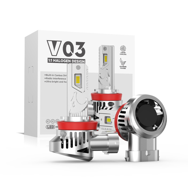 LED автомобилни фарове V03, 40W, 10-16V, 3000LM, IP67