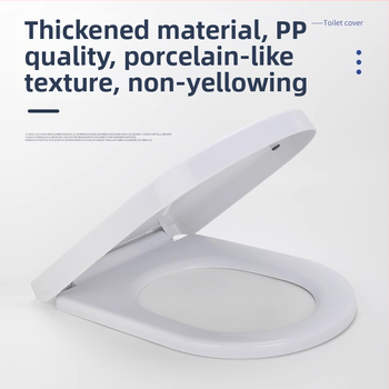 UV-typ polstrovaný kryt na toaletu, univerzálny, hrubá podpora nôžiek, PP doska, vzdialenosť dier 12-18