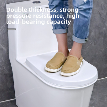 UV-typ polstrovaný kryt na toaletu, univerzálny, hrubá podpora nôžiek, PP doska, vzdialenosť dier 12-18