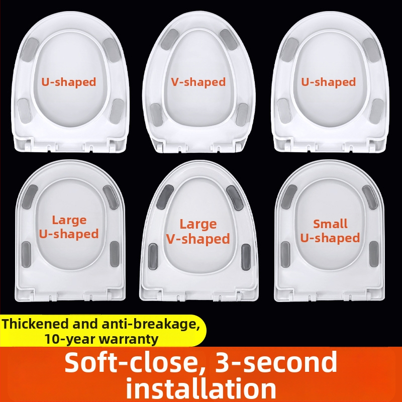 UV-typ polstrovaný kryt na toaletu, univerzálny, hrubá podpora nôžiek, PP doska, vzdialenosť dier 12-18