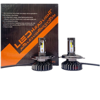 Автомобилен LED фар F2-COB 52W 12V IP66 2600LM Авиционен алуминий