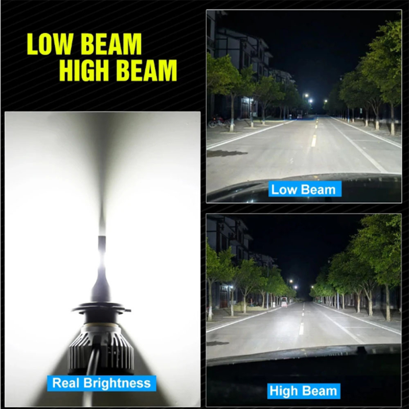 Автомобилен LED фар F2-COB 52W 12V IP66 2600LM Авиционен алуминий