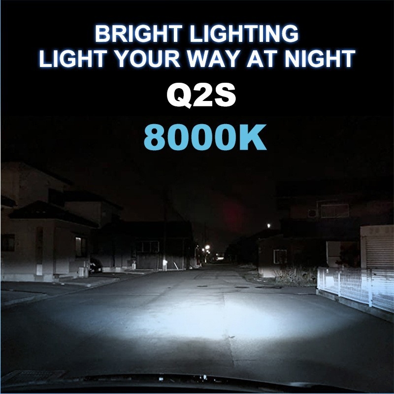 Автомобилен LED фар F2-COB 52W 12V IP66 2600LM Авиционен алуминий