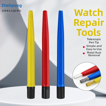 Pero na opravu a čistenie hodiniek — Odstraňovanie škvŕn a čistenie šperkov hodiniek (meďový drôt; oceľový drôt; nylon; kefka z vlákien skla)