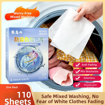 ODM: Proti vyfarbovaniu pracích listov s absorbujúcim papierom a textíliou – Masterbatch, určené do práčky