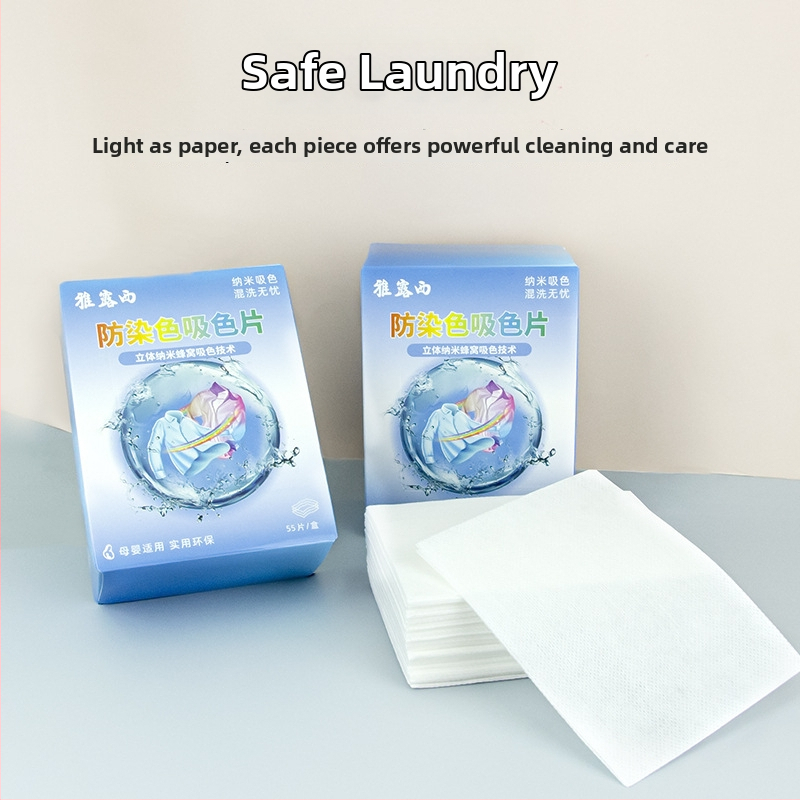 ODM: Proti vyfarbovaniu pracích listov s absorbujúcim papierom a textíliou – Masterbatch, určené do práčky