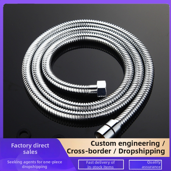 Dušas šļūtene izturīga pret sprādzienu, vara konstrukcija, model RG1001, darba temperatūra 0–80°C, uzstādīšana ar uzgriežamo savienojumu, moderns minimālisma stils