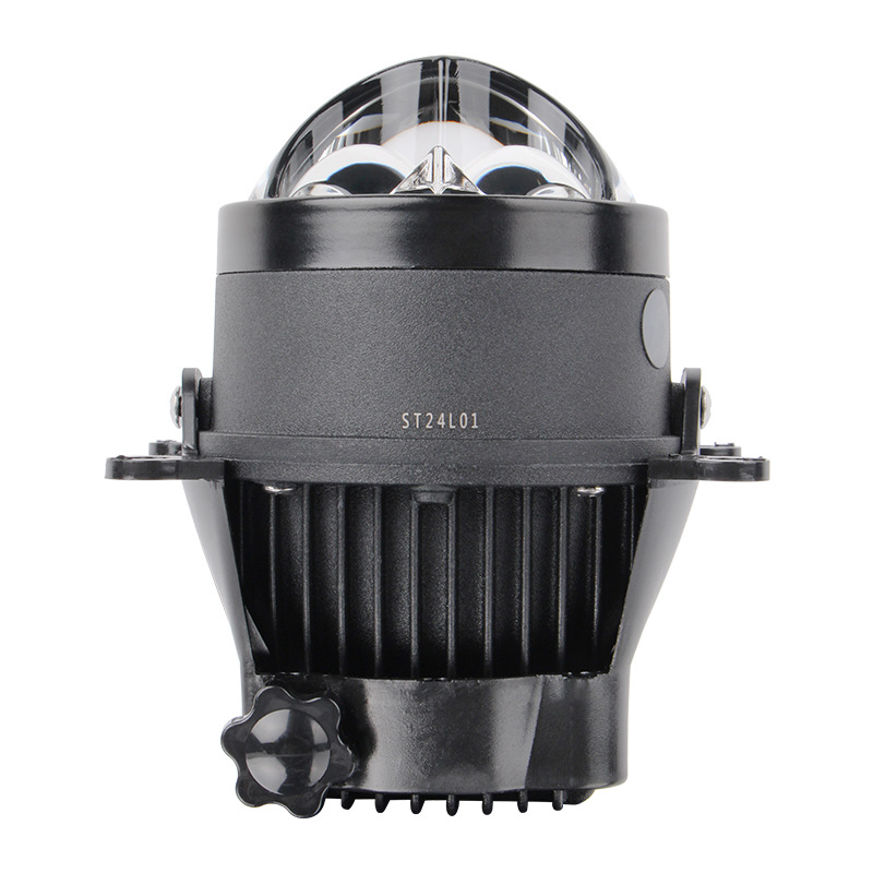 Двойна лазерна мъгла за автомобил – LED + лазер, 4800 лм, IP68, 12V, 90W