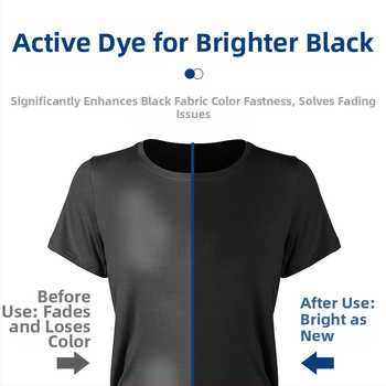 Listy na zčiernenie odevov – Papier na farbenie čiernych odevov, Obnova, Čistá hmotnosť 1–1,5 kg/L, Hromadné balenie