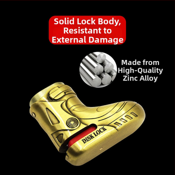 DS-68 Diskový zámok brzd, zinková zliatina, 0.31 kg, bicykel