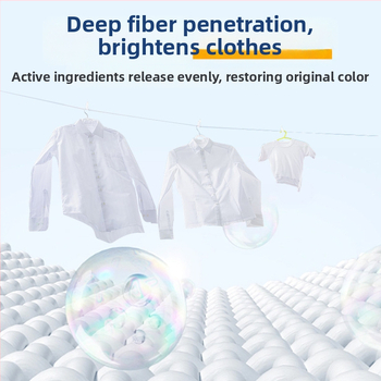 Prášky na zosvetlenie oblečenia – séria Whitening Tablets, netto obsah pod 200 g, krabica 204 kusov, základné balenie