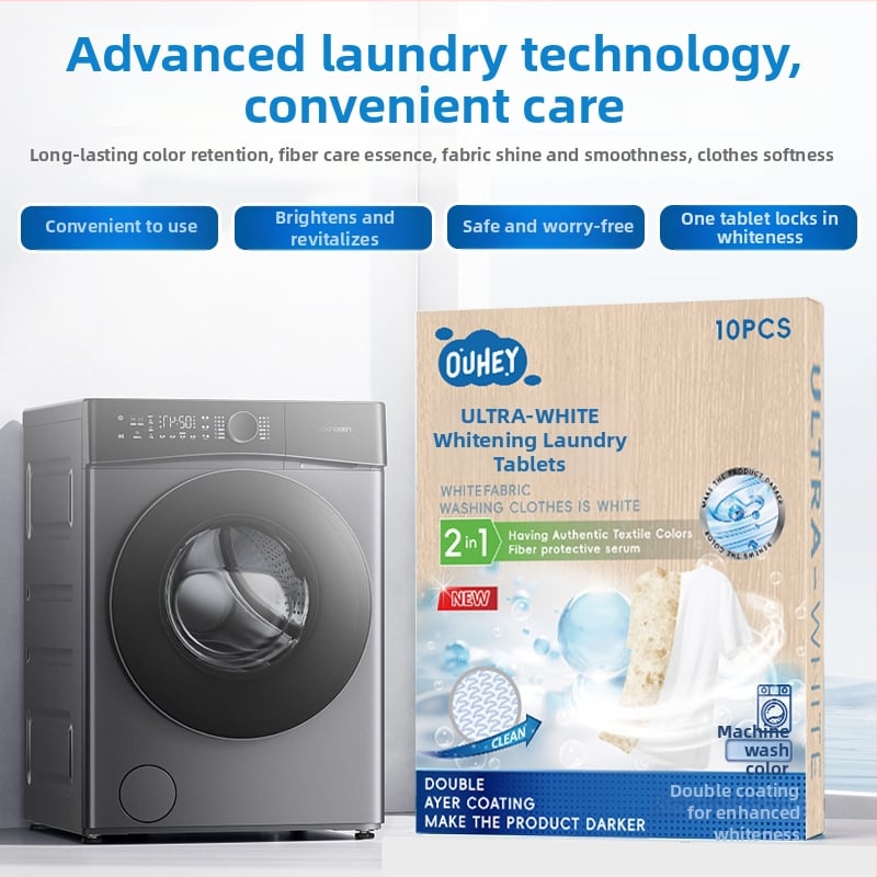 Prášky na zosvetlenie oblečenia – séria Whitening Tablets, netto obsah pod 200 g, krabica 204 kusov, základné balenie