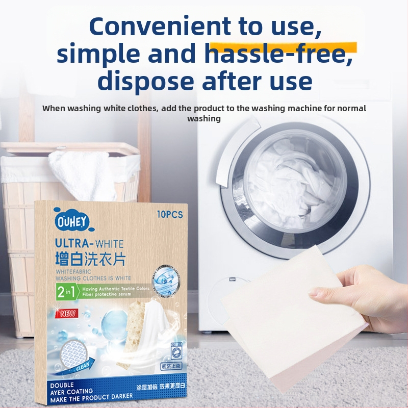 Riiete pesemiseks valgendavad tabletid – Whitening Tablets seeria, neto sisaldus alla 200 g, kastis 204 tk, baaspakend