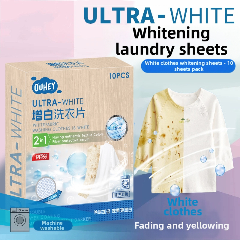 Prášky na zosvetlenie oblečenia – séria Whitening Tablets, netto obsah pod 200 g, krabica 204 kusov, základné balenie