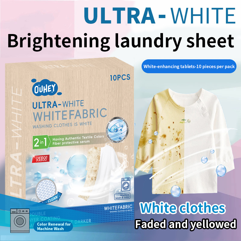 Prášky na zosvetlenie oblečenia – séria Whitening Tablets, netto obsah pod 200 g, krabica 204 kusov, základné balenie