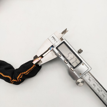 Hengshen Lock 612 Textilbevonatú láncszár kerékpárok és motorkerékpárokhoz — vas, 360 g, Modell: 612