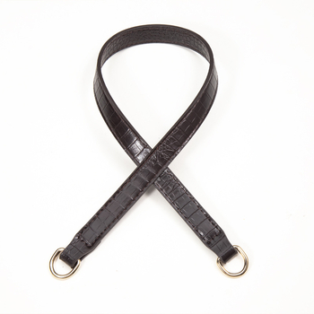 PU materjalist krokodilli musteriga koti õla rihm, vastupidav, reguleeritav, koormuse vähendamine