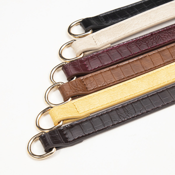 PU materjalist krokodilli musteriga koti õla rihm, vastupidav, reguleeritav, koormuse vähendamine