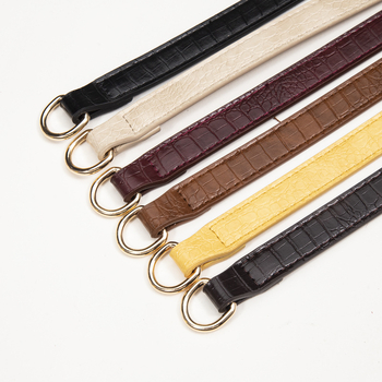 PU materjalist krokodilli musteriga koti õla rihm, vastupidav, reguleeritav, koormuse vähendamine