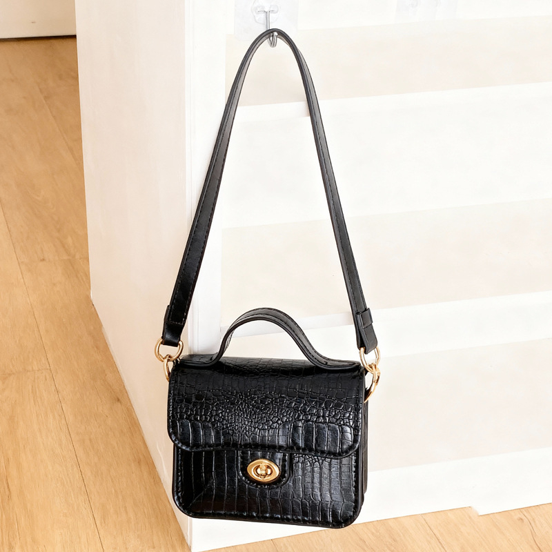 PU materjalist krokodilli musteriga koti õla rihm, vastupidav, reguleeritav, koormuse vähendamine