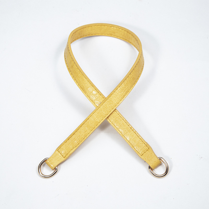 PU materjalist krokodilli musteriga koti õla rihm, vastupidav, reguleeritav, koormuse vähendamine