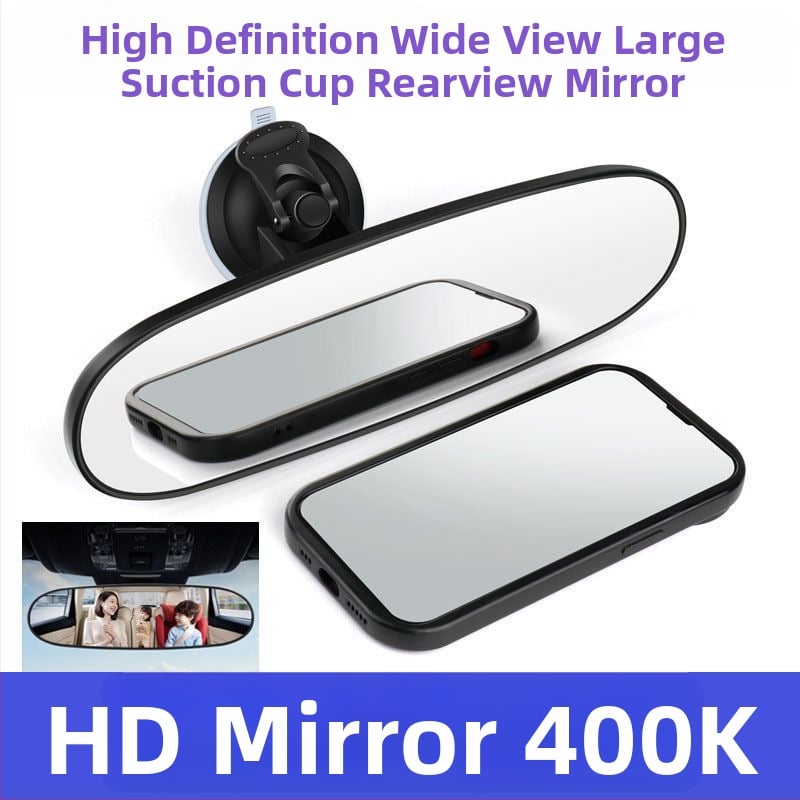 Zrkadlo spätného videnia pre elektrické trojkolesové vozidlo so sacím uchom, konvexná plocha, široké zorné pole, proti oslneniu, okrúhle pozorovacie zrkadlo pre dieťa (Značka: Strong Factory; Číslo produktu: Factory Direct Supply Customization Cross-Border