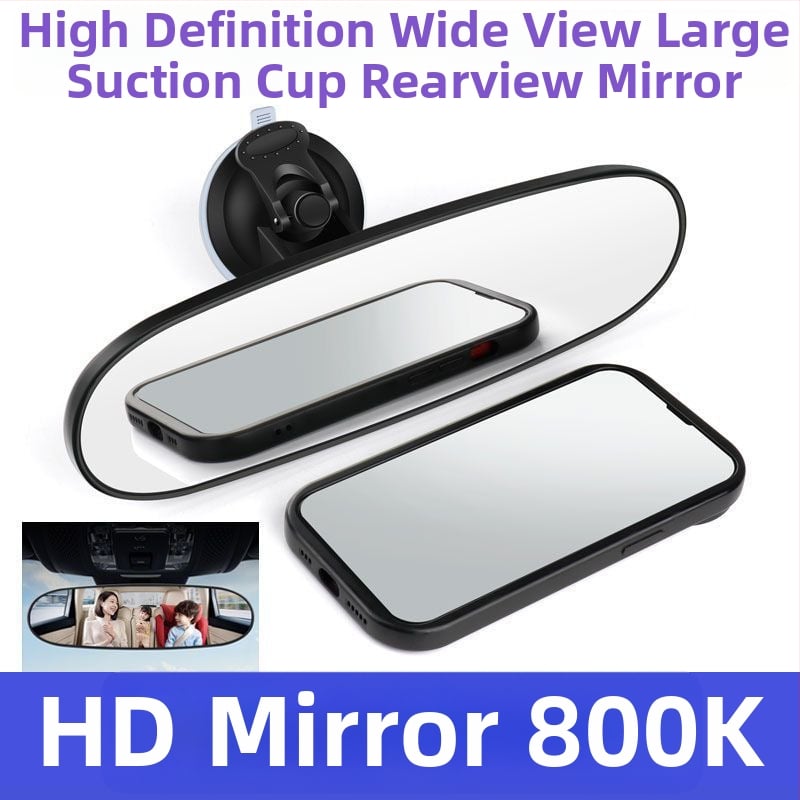 Zrkadlo spätného videnia pre elektrické trojkolesové vozidlo so sacím uchom, konvexná plocha, široké zorné pole, proti oslneniu, okrúhle pozorovacie zrkadlo pre dieťa (Značka: Strong Factory; Číslo produktu: Factory Direct Supply Customization Cross-Border