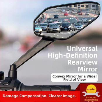 Zadné zrkadlo pre elektrické skútre – univerzálna kompatibilita, široký výhľad, vysoké rozlíšenie