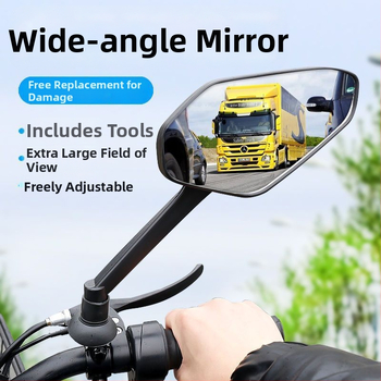 Zadné zrkadlo pre elektrické skútre – univerzálna kompatibilita, široký výhľad, vysoké rozlíšenie