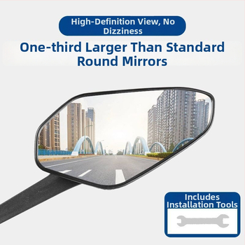 Zadné zrkadlo pre elektrické skútre – univerzálna kompatibilita, široký výhľad, vysoké rozlíšenie