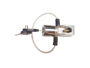 Motorkerékpár sisakzár – Jinku, alumínium ötvözet, modell Helmet lock, súly 130 g