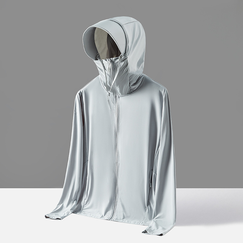 Vanjska vetrovka za otvoreno s UPF50+ UV zaštitom; materijal: 87% najlon, 13% spandex; brzo suši, prozračna, odvodi vlagu.