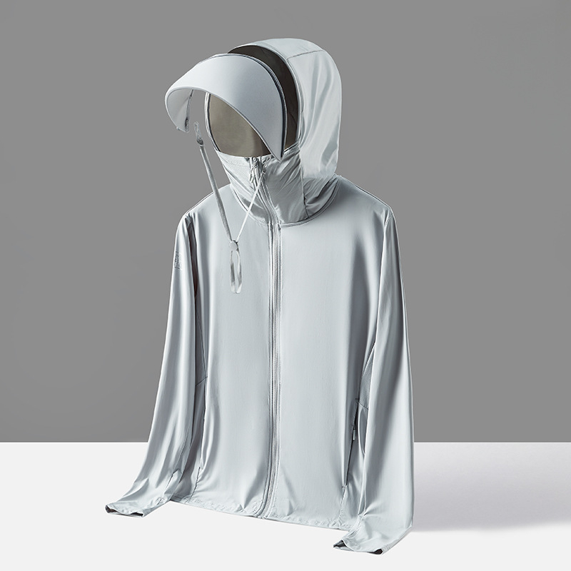 Vanjska vetrovka za otvoreno s UPF50+ UV zaštitom; materijal: 87% najlon, 13% spandex; brzo suši, prozračna, odvodi vlagu.