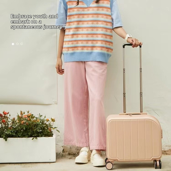 Unisex ABS reisikohver universaalsete vaikeste ratastega, tõmblukuga suletav, kaal 5 kg, tavaline parooliga lukk