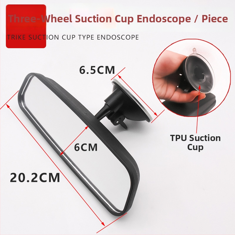 Mojielong 12V konvexné spätné zrkadlo so svetlom pre uzavreté štvorkolové osobné vozidlo