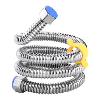 Bellows εύκαμπτος σωλήνας από 304 ανοξείδωτο ατσάλι για είσοδο αερίου σε θερμοσίφωνα και τουαλέτα, ζεστό/κρύο νερό, υψηλή πίεση, μάρκα LSWY