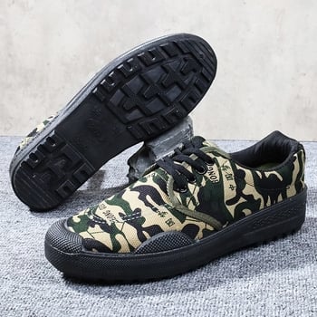 Unisex pracovná obuv, nízky vrch z plátna, priedušná, protizápachová, odolná voči opotrebeniu, podrážka vstrekovaná